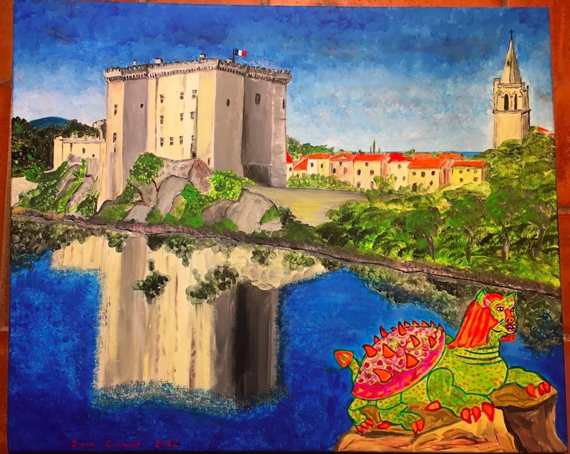 Mas De La Chapelle Sainte-Elisabeth Villa Tarascon Kültér fotó